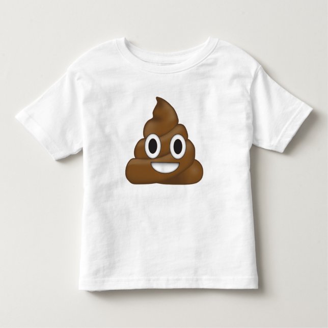 Poop emoji t shirt (Framsida)