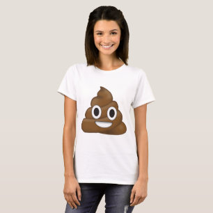 Poop emoji t shirt