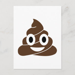 Poop Emoji Vykort