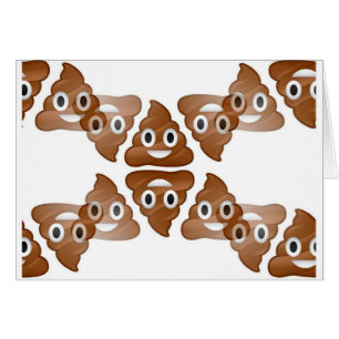 poop emojis hälsningskort
