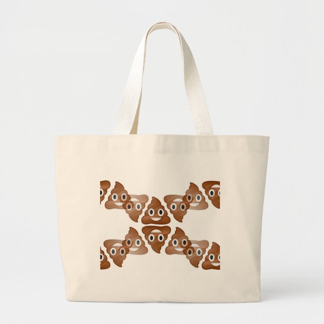 poop emojis jumbo tygkasse (Framsidan)