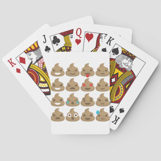 poop emojis kortlek (Baksidan)