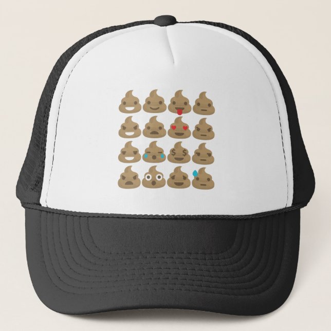 poop emojis truckerkeps (Framsida)