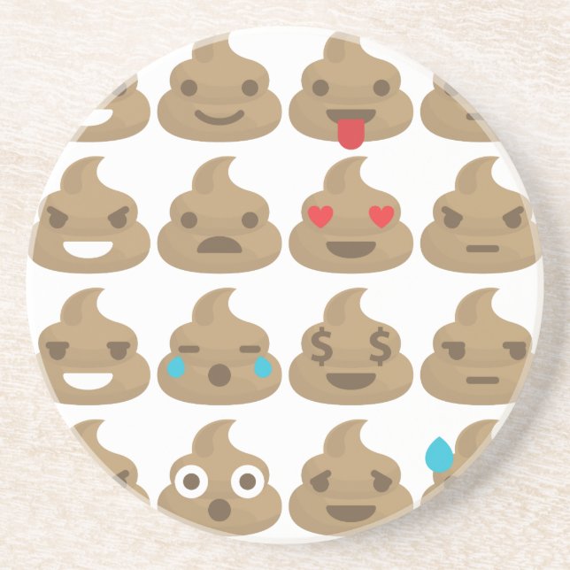poop emojis underlägg (Framsidan)