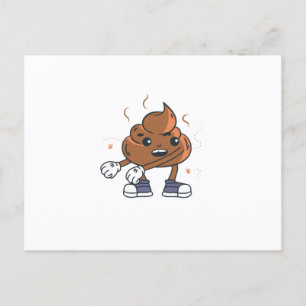 Poop-floss Vykort
