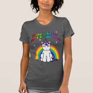 Poop Glitter Fart Rainbows T Shirt