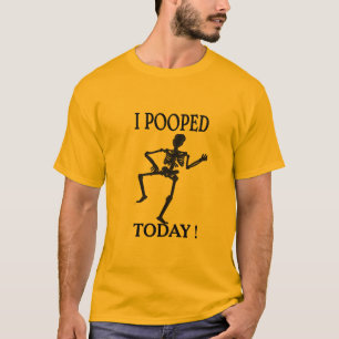 Poop Humor Tee, som i dag dumpar Tee