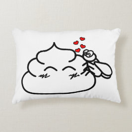 Poop i Kärlek - Brootsch i Poo Poo Prydnadskudde