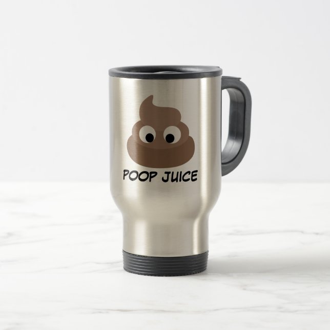 POOP JUICE Funny Coffee Resemuggs Resemugg (Framsida höger)