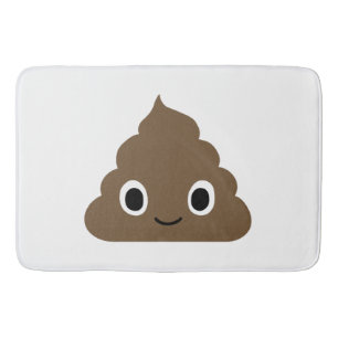 Poop - Kawaii Crap - Lycklig Doo Doo Badrumsmatta