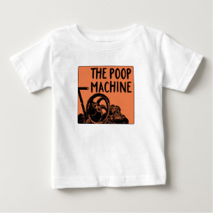 Poop Maskin med växlar Tee