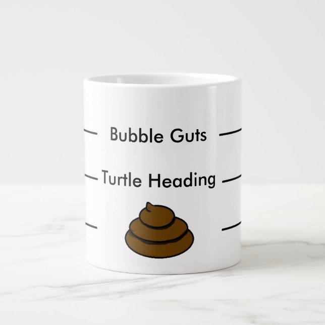Poop Mugg Jumbo Mugg (Framsidan)