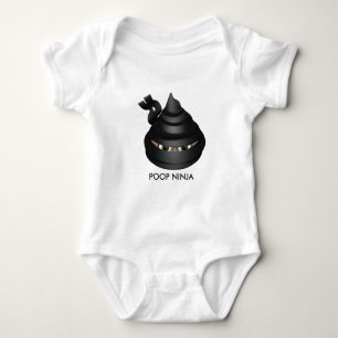 Poop Ninja Baby T Shirt