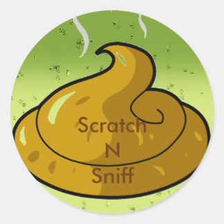 POOP RUNT KLISTERMÄRKE