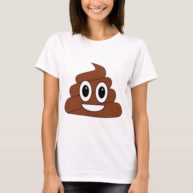 Poop Tee Shirt (Framsida)