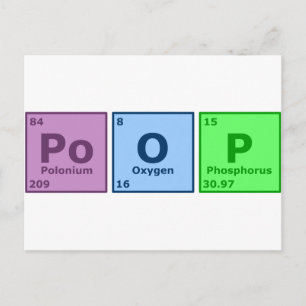 Poop Vykort