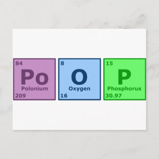 Poop Vykort