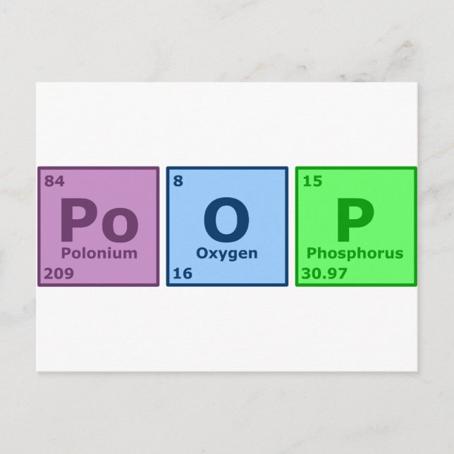 Poop Vykort (Framsida)