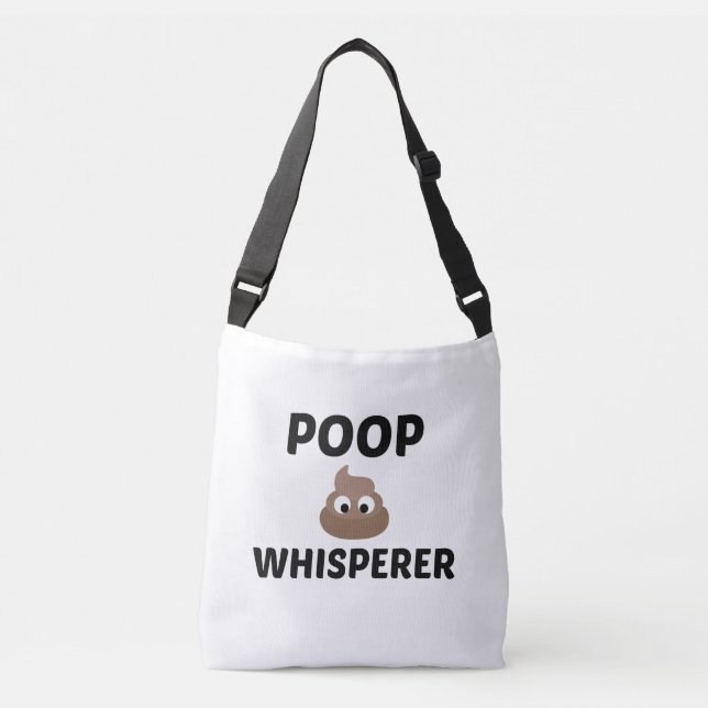 POOP WHISPERE AXELVÄSKA (Framsida)
