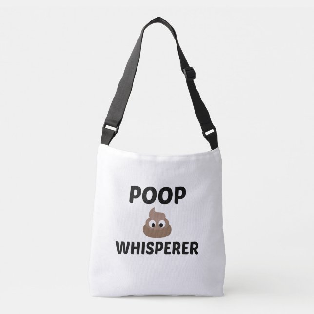 POOP WHISPERE AXELVÄSKA (Framsida)