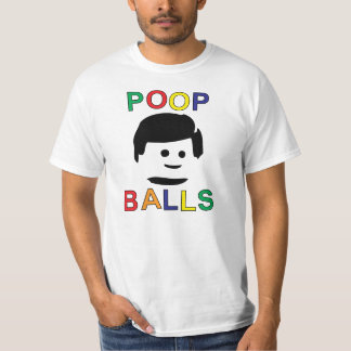 Poopbollar T Shirt