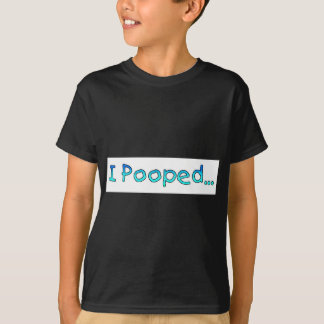 pooped tee shirt