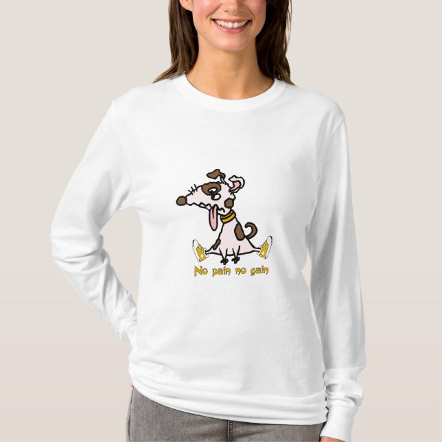 Pooped valp t-shirt (Framsida)