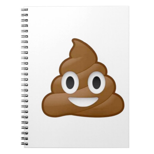 Poopemoji Anteckningsbok (Framsidan)