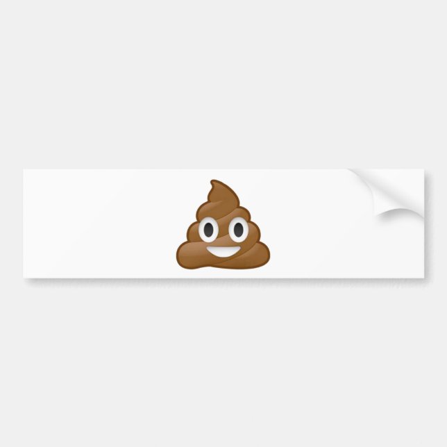 Poopemoji Bildekal (Framsidan)