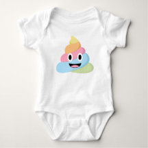 PoopEmoji gulliga roliga Bodysuits & En-Delar