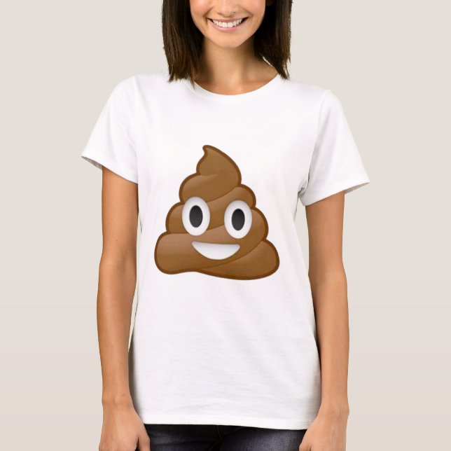 Poopemoji Tee Shirt (Framsida)