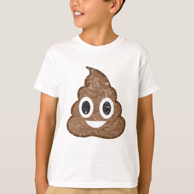 Poopemojivintage T-shirt (Framsida)