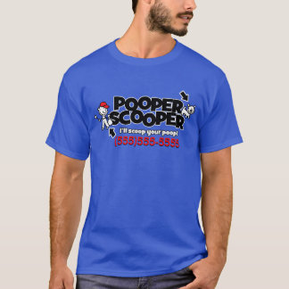 Pooper Scooper.Pet Slösar borttagning av .1 eller T-shirt
