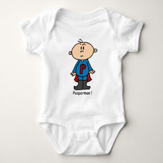 Pooperman baby t shirt