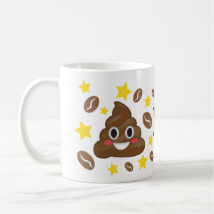 PoopfruktsaftEmoji lycklig mugg