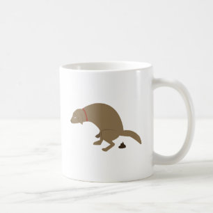 Pooping hund kaffemugg