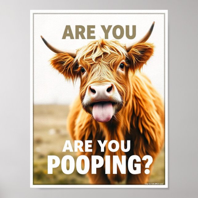 Pooping? Lönsammare konst Poster (Framsidan)