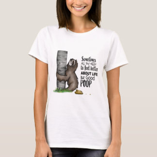 pooping Sloth T Shirt