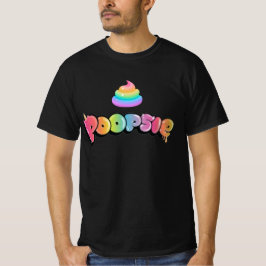 Poopsie (regnbågsfärgad avföring)  t shirt