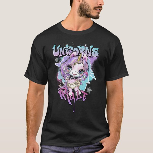 Poopsie Slime Surprise Unicorns-regel T Shirt (Framsida)