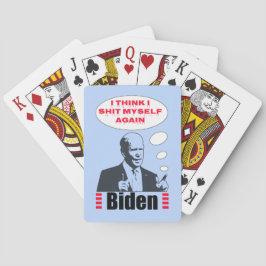 Poopy Byxor Biden Casinokort