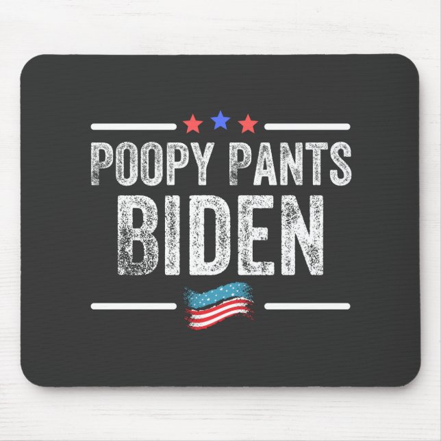 Poopy Byxor Biden Musmatta (Framsidan)