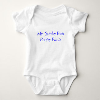 Poopy byxor Herr för Stinky ända Tee Shirt