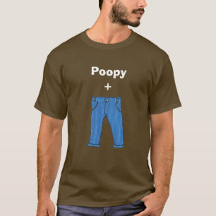 Poopy flåsar t-skjortan tee shirt