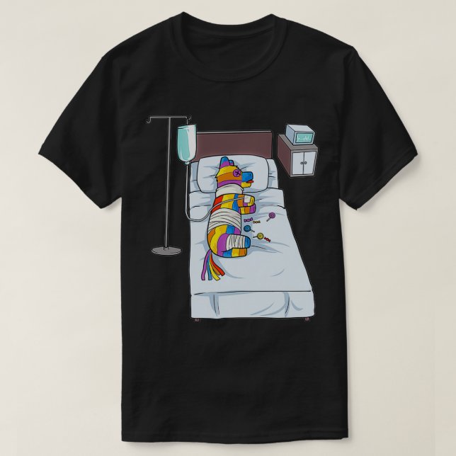 Poor Pinata Pullover  T Shirt (Design framsida)