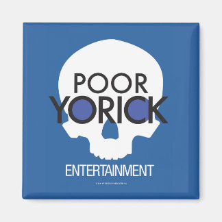 Poor Yorick Entertainment logotyp Magnet