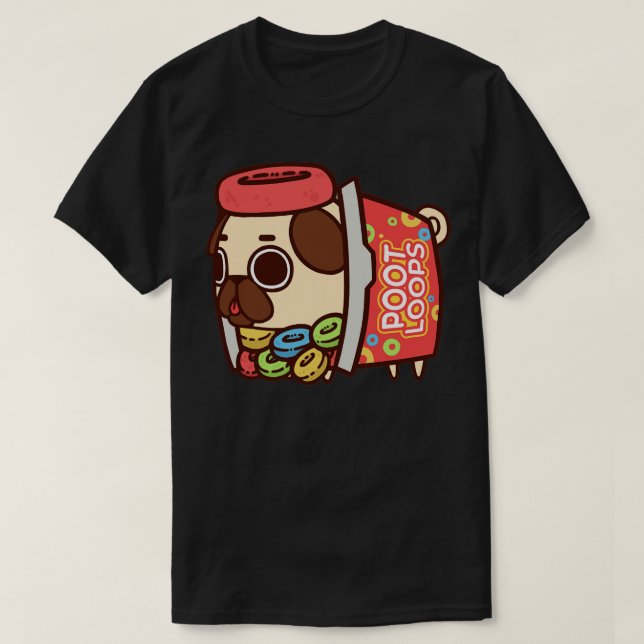Poot Loops Puglie T Shirt (Design framsida)
