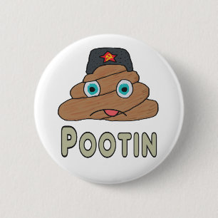 Pootin - Anti-Putin Knapp