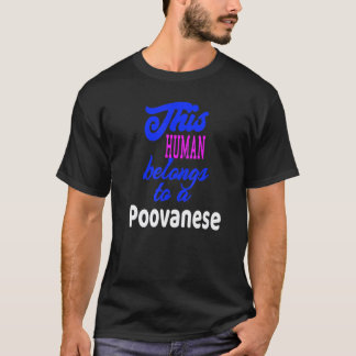 Poovanese hundtröja Poodle Havanese T Shirt