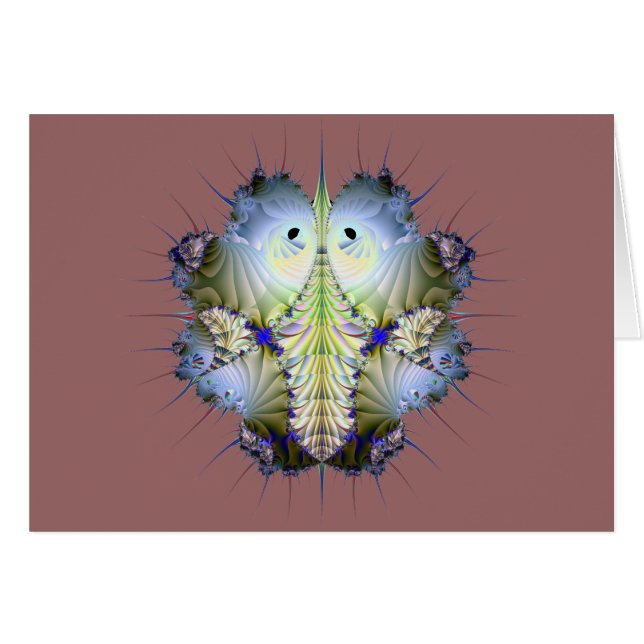 Poovoot Kryp Hälsningskort (Framsidan Horizontal)